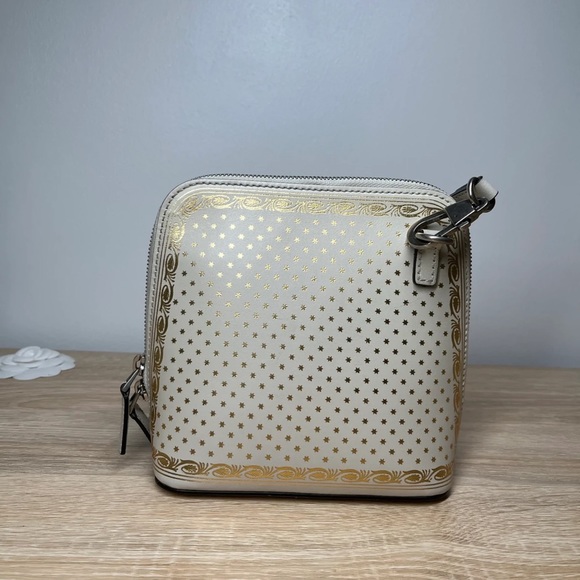 Gucci gold/white Moon Stellar Crossbody - Picture 3 of 6